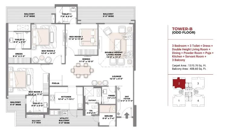 Shree-Vardhman-Ambrosia-Gurgaon-Floor-Plan