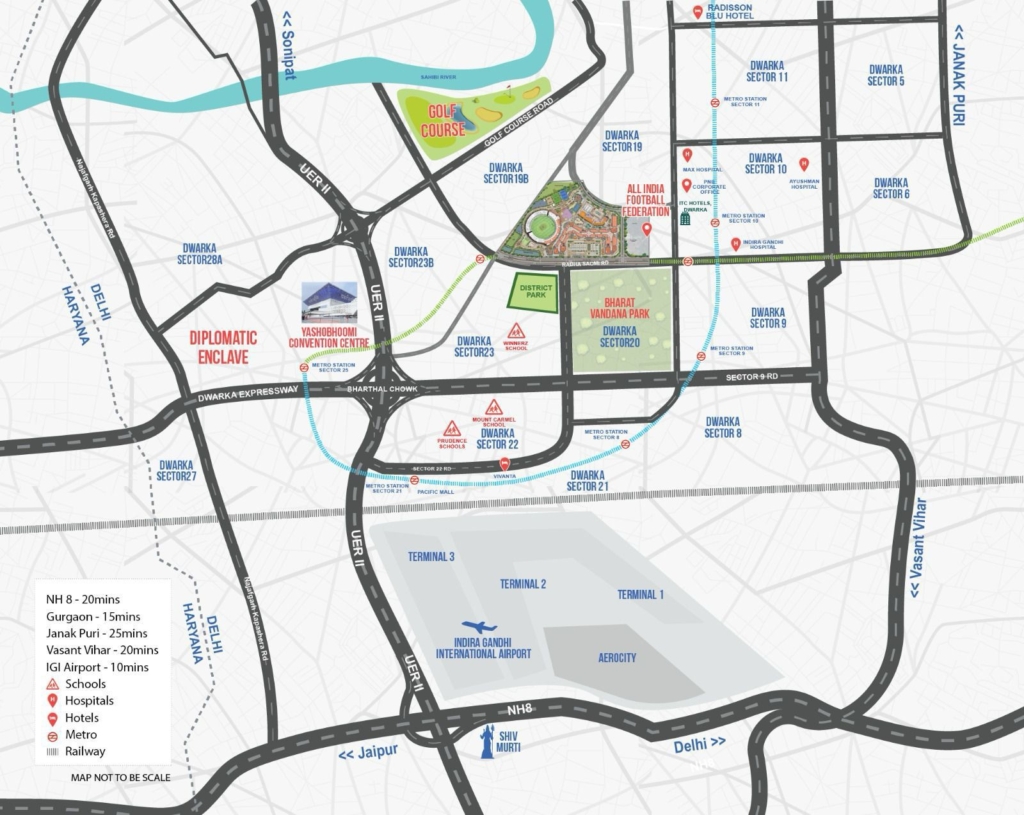 the-omaxe-state-dwarka-sector-19b-location-map