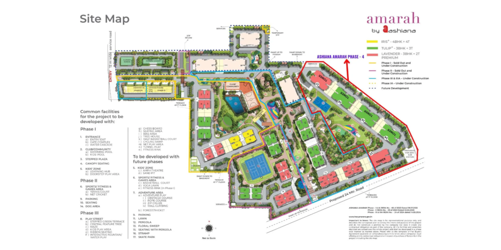 Ashiana-Amarah-Phase-4-Site-Plan